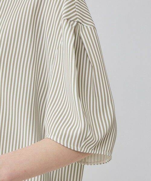 CAST: / キャスト コロン シャツ・ブラウス | バックボタンストライプブラウス | 詳細9