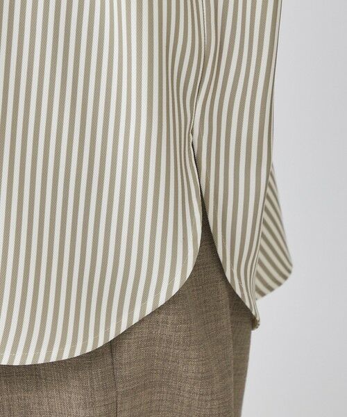 CAST: / キャスト コロン シャツ・ブラウス | バックボタンストライプブラウス | 詳細10