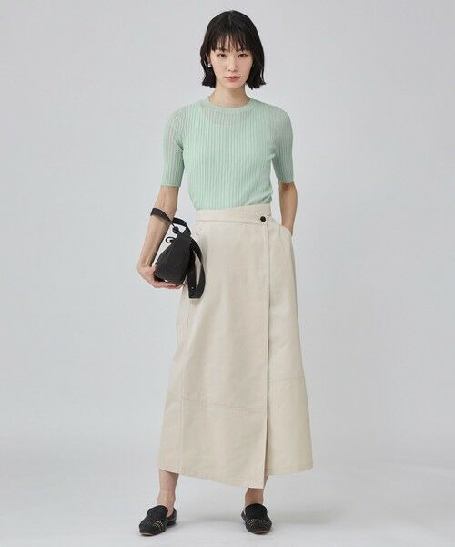 CAST: / キャスト コロン ニット・セーター | ハーフスリーブシアーニット | 詳細2