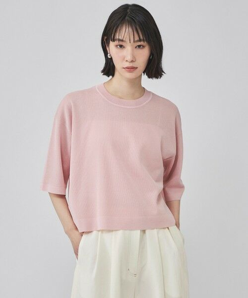 CAST: / キャスト コロン ニット・セーター | ニットT（ピンク）