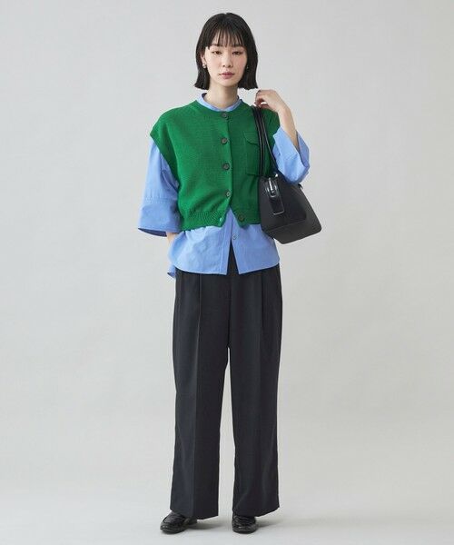 CAST: / キャスト コロン ニット・セーター | 【CAST COLON】クロップドニットジレ | 詳細6