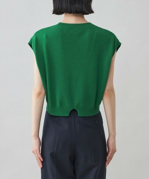 CAST: / キャスト コロン ニット・セーター | 【CAST COLON】クロップドニットジレ | 詳細10