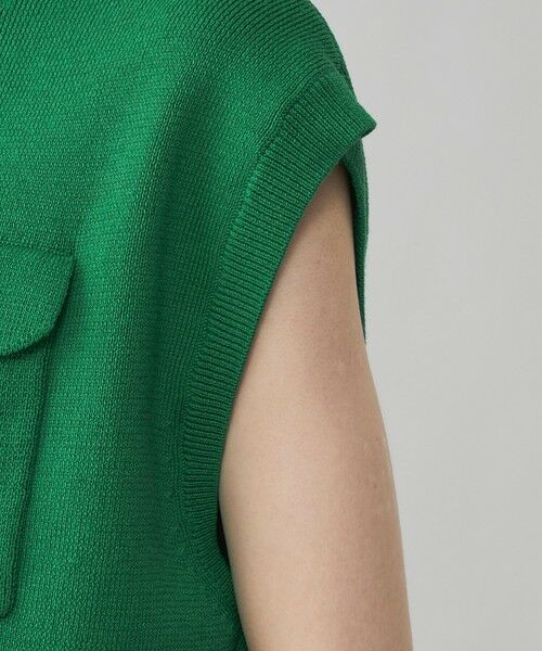 CAST: / キャスト コロン ニット・セーター | 【CAST COLON】クロップドニットジレ | 詳細11