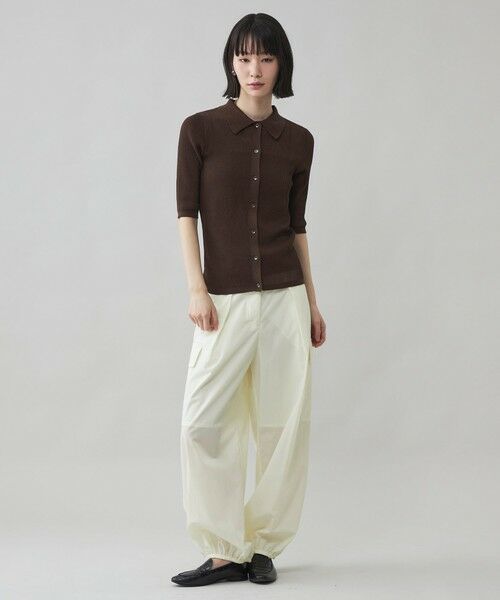 CAST: / キャスト コロン ニット・セーター | 【CAST COLON】コンパクトシアーニットポロ | 詳細5