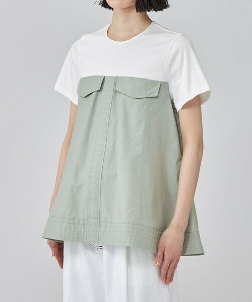 CAST: / キャスト コロン カットソー | ビスチェコンビカットソー | 詳細4