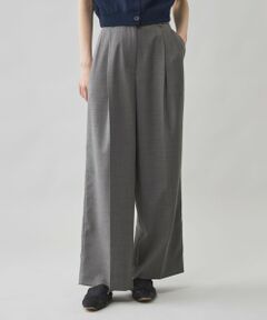 CAST: / キャスト コロン パンツ | 【CAST COLON】ウールメッシュツータックパンツ