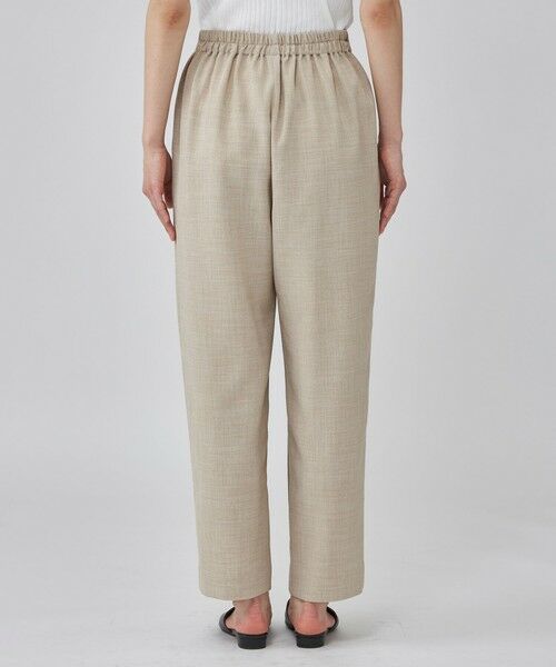 CAST: / キャスト コロン パンツ | リネンライクタックフォルムパンツ | 詳細7