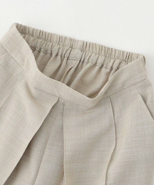 CAST: / キャスト コロン パンツ | リネンライクタックフォルムパンツ | 詳細9