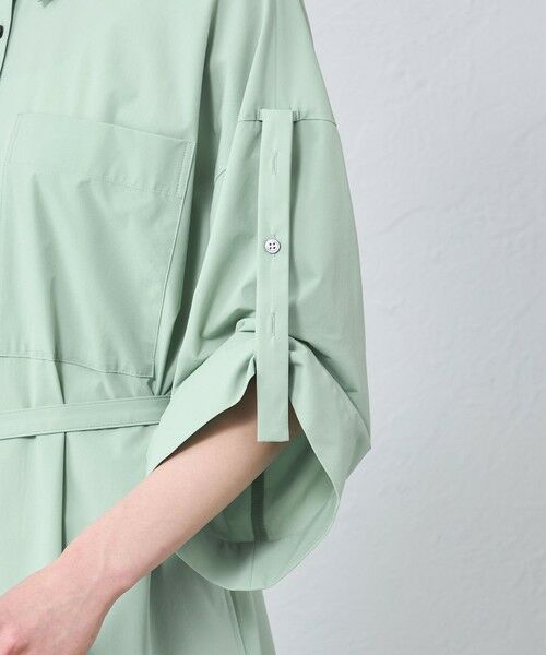 CAST: / キャスト コロン ロング・マキシ丈ワンピース | 【早割10％OFFキャンペーン】ロールアップシャツワンピース | 詳細9