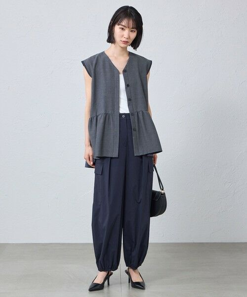 CAST: / キャスト コロン シャツ・ブラウス | ギャザージレトップス | 詳細3