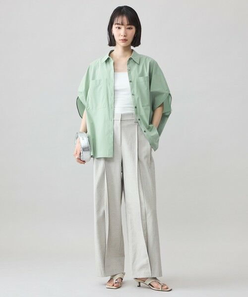 CAST: / キャスト コロン シャツ・ブラウス | 【早割10％OFFキャンペーン】ラウンドフォルムブラウス | 詳細3