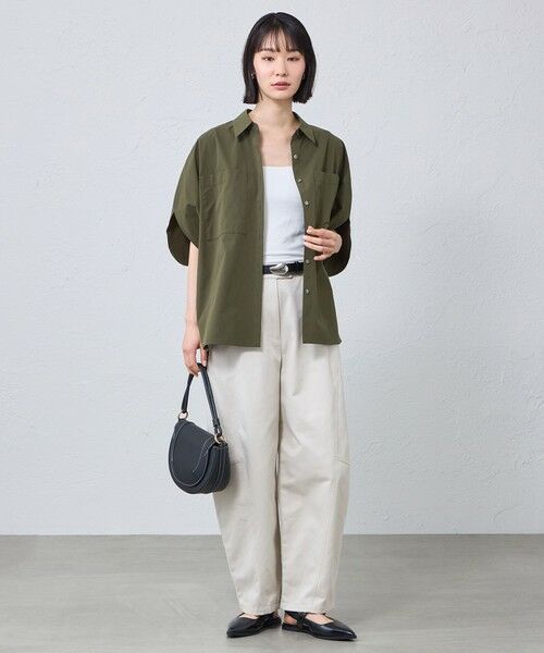 CAST: / キャスト コロン シャツ・ブラウス | 【早割10％OFFキャンペーン】ラウンドフォルムブラウス | 詳細4