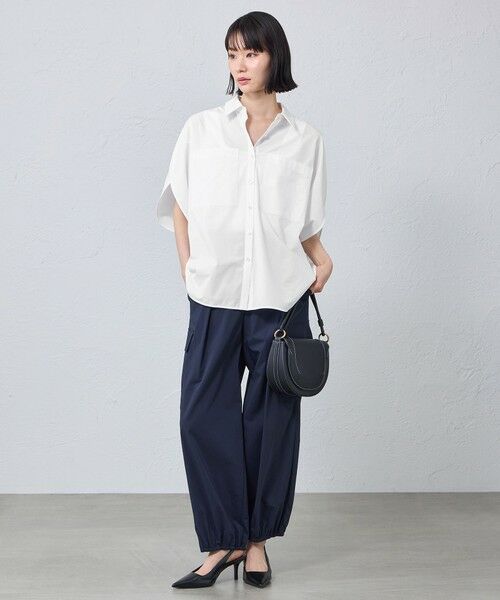 CAST: / キャスト コロン シャツ・ブラウス | 【早割10％OFFキャンペーン】ラウンドフォルムブラウス | 詳細1