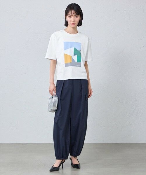 CAST: / キャスト コロン カットソー | ジオメトリックプリントTシャツ | 詳細1