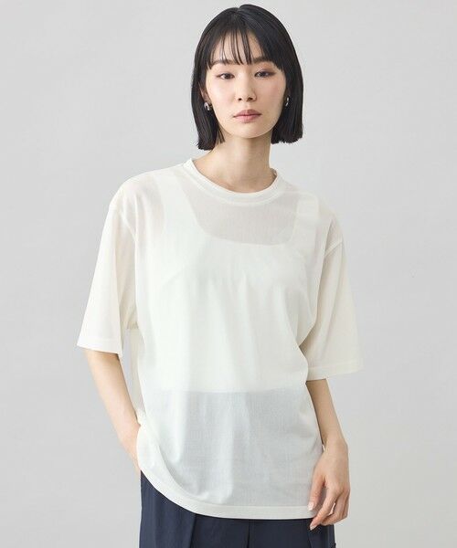 CAST: / キャスト コロン カットソー | 【CAST COLON】シアービックT（ホワイト）