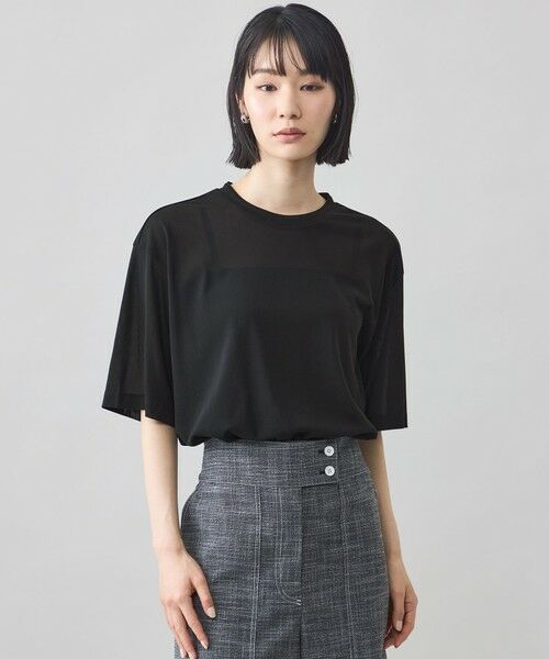 CAST: / キャスト コロン カットソー | 【CAST COLON】シアービックT（ブラック）