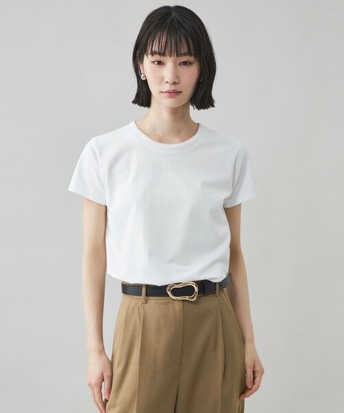 CAST: / キャスト コロン カットソー | 【CAST COLON】ﾍﾞｰｼｯｸT（ホワイト）