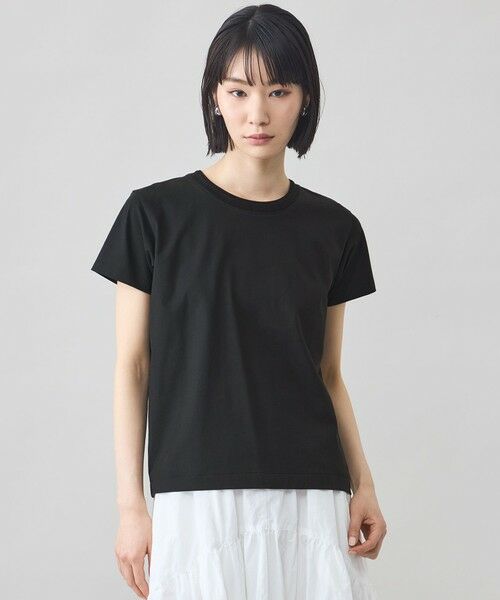 CAST: / キャスト コロン カットソー | 【CAST COLON】ﾍﾞｰｼｯｸT（ブラック）