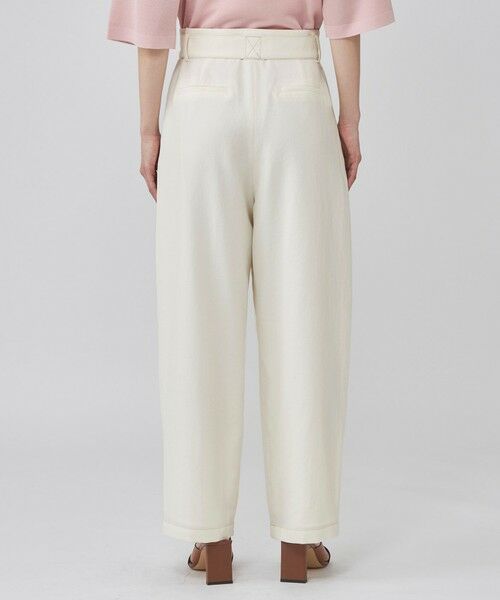 CAST: / キャスト コロン パンツ | ツータックフォルムベルトパンツ | 詳細4