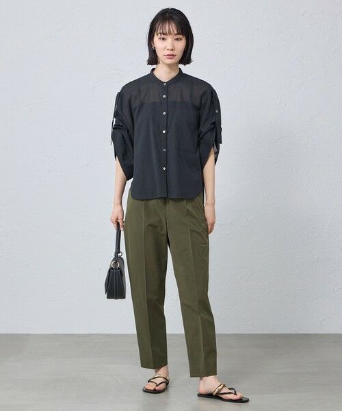 CAST: / キャスト コロン パンツ | 【早割10%OFFキャンペーン】テーパードタックイージーパンツ | 詳細3