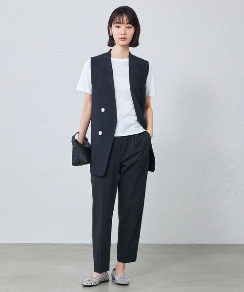 CAST: / キャスト コロン パンツ | 【早割10%OFFキャンペーン】テーパードタックイージーパンツ | 詳細1