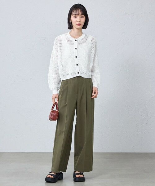 CAST: / キャスト コロン パンツ | 【早割10%OFFキャンペーン】ツータックイージーパンツ | 詳細4