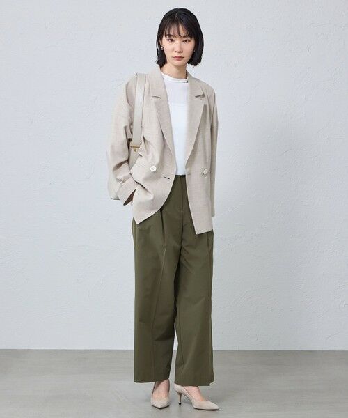 CAST: / キャスト コロン パンツ | 【早割10%OFFキャンペーン】ツータックイージーパンツ | 詳細5