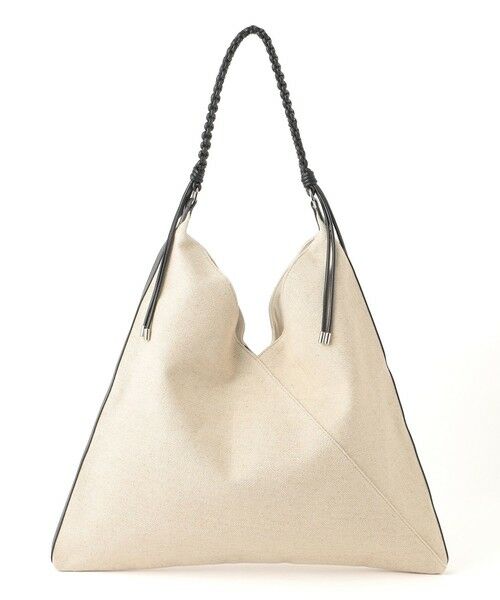 CAST: / キャスト コロン バッグ | 【LE VERNIS】One Handle Cloth Bag（ブラック）