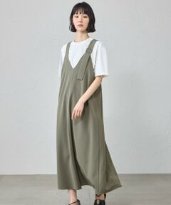 CAST: / キャスト コロン ロング・マキシ丈ワンピース | 【接触冷感･着用しわ軽減】ジャンパースカート