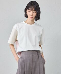 CAST: / キャスト コロン カットソー | 【接触冷感・UV対策】カラーブロックカットソー