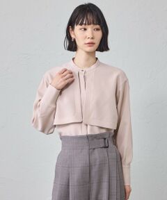 CAST: / キャスト コロン シャツ・ブラウス | 【着用しわ軽減・吸水速乾】ガンパッチブラウス