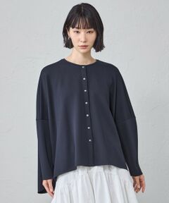 CAST: / キャスト コロン カットソー | 【接触冷感・UV対策】オーバージャージーブラウス