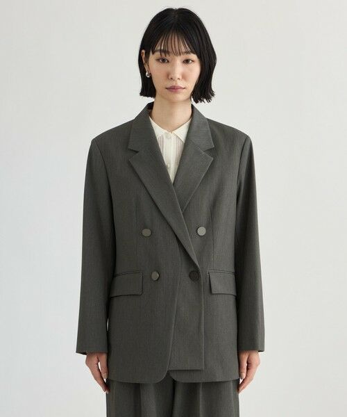 CAST: / キャスト コロン その他アウター | 【CAST COLON】【WEB・一部店舗限定】フェイクレイヤードテーラードジャケット | 詳細3