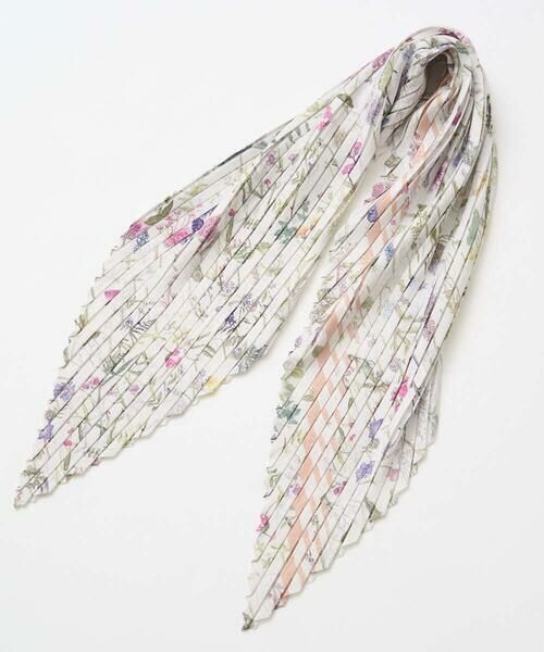 CHRISTIAN AUJARD / クリスチャン・オジャール マフラー・ショール・スヌード・ストール | シャドーストライプスカーフ | 詳細3