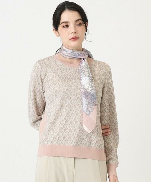 CHRISTIAN AUJARD / クリスチャン・オジャール マフラー・ショール・スヌード・ストール | シャドーストライプスカーフ | 詳細4