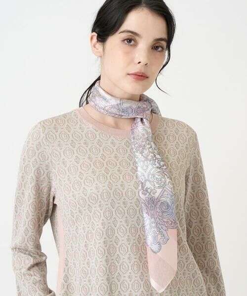 CHRISTIAN AUJARD / クリスチャン・オジャール マフラー・ショール・スヌード・ストール | シャドーストライプスカーフ | 詳細5