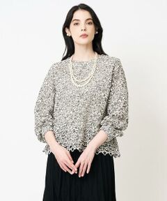 CHRISTIAN AUJARD / クリスチャン・オジャール シャツ・ブラウス | フラワーモールレースブラウス