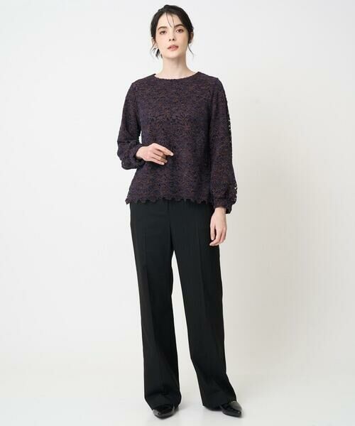 CHRISTIAN AUJARD / クリスチャン・オジャール シャツ・ブラウス | フラワーモールレースブラウス | 詳細3