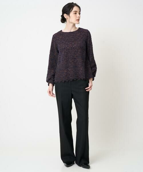 CHRISTIAN AUJARD / クリスチャン・オジャール シャツ・ブラウス | フラワーモールレースブラウス | 詳細4