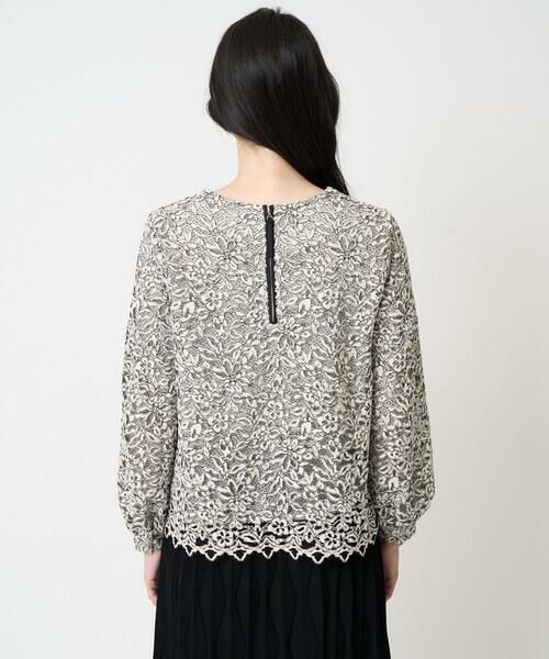 CHRISTIAN AUJARD / クリスチャン・オジャール シャツ・ブラウス | フラワーモールレースブラウス | 詳細10