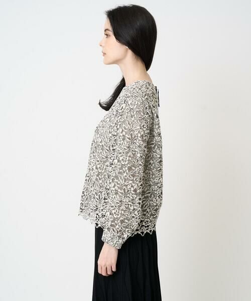 CHRISTIAN AUJARD / クリスチャン・オジャール シャツ・ブラウス | フラワーモールレースブラウス | 詳細9