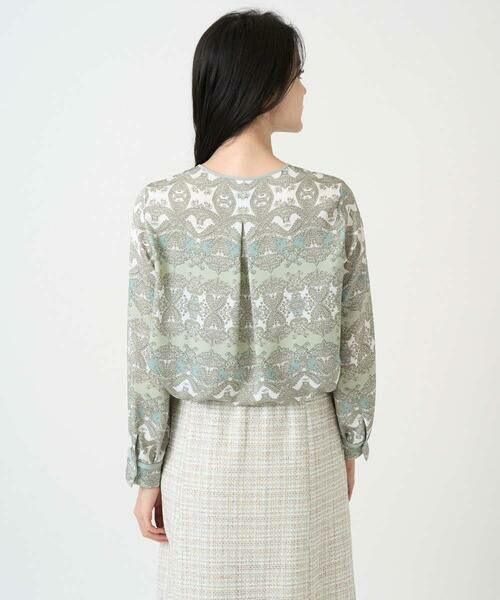 CHRISTIAN AUJARD / クリスチャン・オジャール シャツ・ブラウス | レーシーオーナメントプリントブラウス | 詳細13