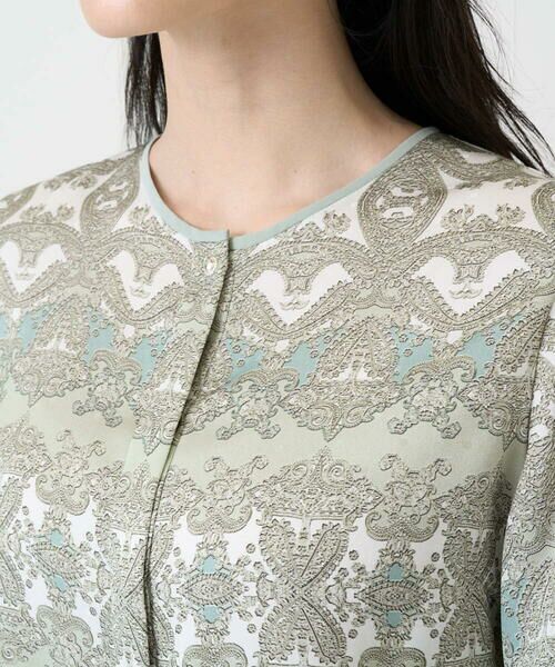 CHRISTIAN AUJARD / クリスチャン・オジャール シャツ・ブラウス | レーシーオーナメントプリントブラウス | 詳細14