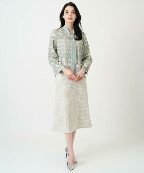 CHRISTIAN AUJARD / クリスチャン・オジャール シャツ・ブラウス | レーシーオーナメントプリントブラウス | 詳細16