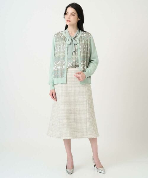 CHRISTIAN AUJARD / クリスチャン・オジャール シャツ・ブラウス | レーシーオーナメントプリントブラウス | 詳細20