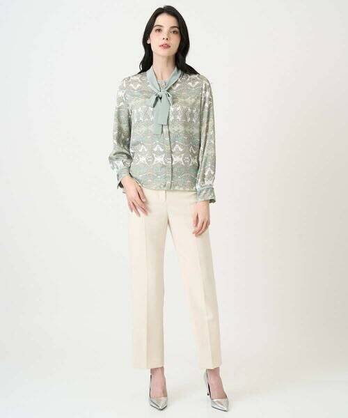 CHRISTIAN AUJARD / クリスチャン・オジャール シャツ・ブラウス | レーシーオーナメントプリントブラウス | 詳細25