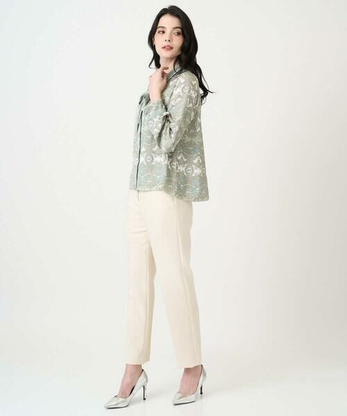 CHRISTIAN AUJARD / クリスチャン・オジャール シャツ・ブラウス | レーシーオーナメントプリントブラウス | 詳細27