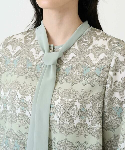 CHRISTIAN AUJARD / クリスチャン・オジャール シャツ・ブラウス | レーシーオーナメントプリントブラウス | 詳細6