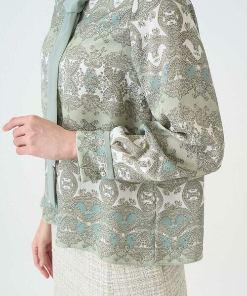 CHRISTIAN AUJARD / クリスチャン・オジャール シャツ・ブラウス | レーシーオーナメントプリントブラウス | 詳細7