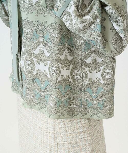 CHRISTIAN AUJARD / クリスチャン・オジャール シャツ・ブラウス | レーシーオーナメントプリントブラウス | 詳細8